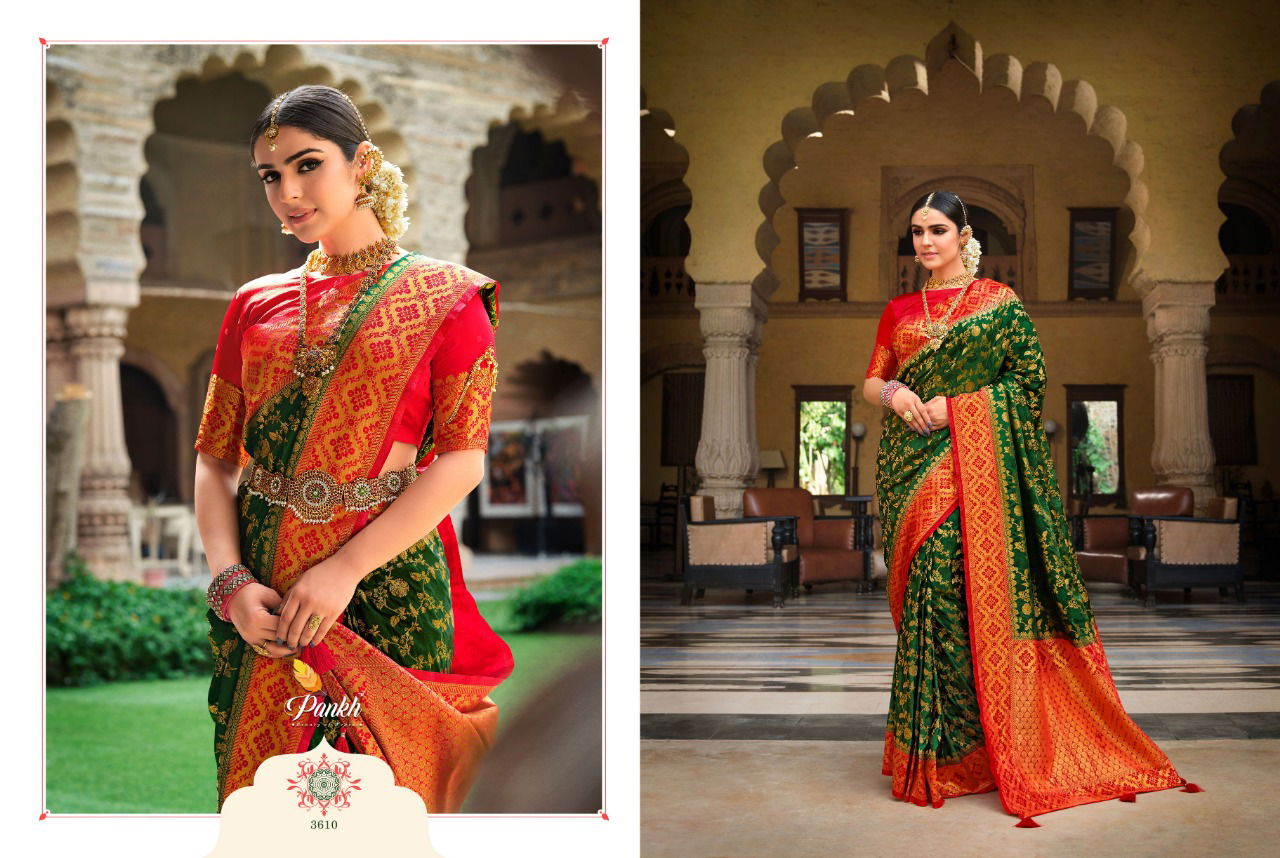 Pankh Ardhangini 2 New Exclusive Wear Satin Silk Designer Saree Collection 